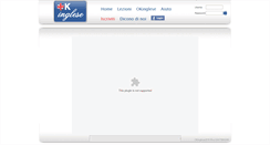 Desktop Screenshot of okinglese.com